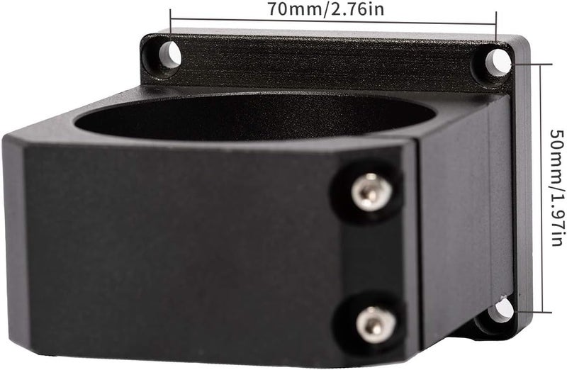 FoxAlien 65mm Diameter Aluminum CNC Spindle Holder Z-clamp for Mauter Pro, Masuter 3, 3S, XE-PRO, Vasto, CL-4x4 CNC Router Machines - Image 3